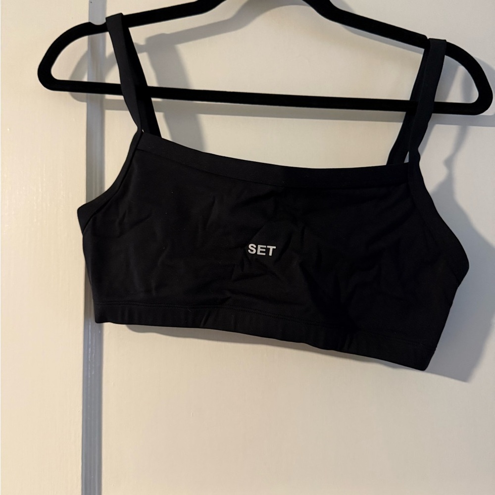 SET Active Black Sports Bra